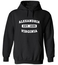 Load image into Gallery viewer, Alexandria Virginia EST Hoodie