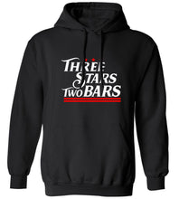 Load image into Gallery viewer, Three Stars Two Bars Hoodie