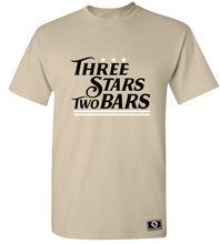 Load image into Gallery viewer, Three Stars Two Bars T-Shirt
