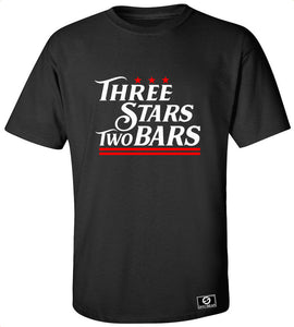 Three Stars Two Bars T-Shirt