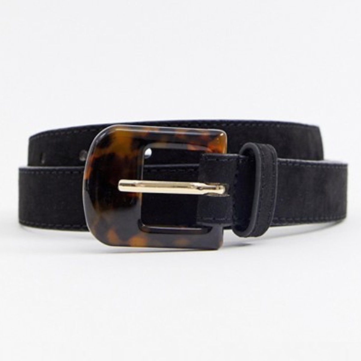Turtle Shell Buckle Black Belt – DMV Gear display picture 1