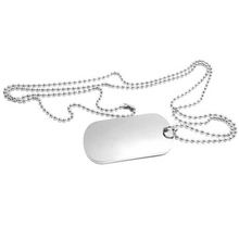 Load image into Gallery viewer, Baltimore Ravens Dog Tag Necklace