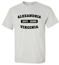 Load image into Gallery viewer, Alexandria Virginia EST T-Shirt