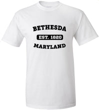 Load image into Gallery viewer, Bethesda Maryland EST T-Shirt