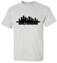 Load image into Gallery viewer, Baltimore Skyline T-Shirt
