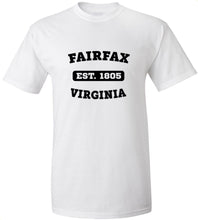 Load image into Gallery viewer, Fairfax Virginia EST T-Shirt