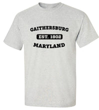 Load image into Gallery viewer, Gaithersburg Maryland EST T-Shirt