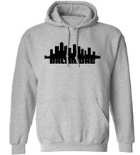 Load image into Gallery viewer, Baltimore Skyline Hoodie