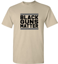 Load image into Gallery viewer, Black Guns Matter T-Shirt