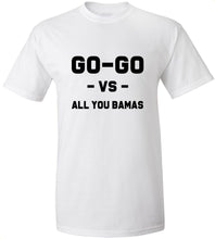 Load image into Gallery viewer, Go-Go Vs. All You Bamas T-Shirt