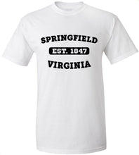 Load image into Gallery viewer, Springfield Virginia EST T-Shirt