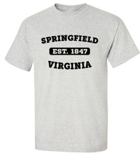 Load image into Gallery viewer, Springfield Virginia EST T-Shirt