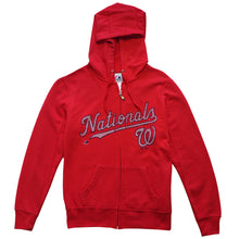 Load image into Gallery viewer, Washington Nationals Women's Zip Hoodie