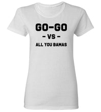 Load image into Gallery viewer, Women's Go-Go Vs. All You Bamas T-Shirt