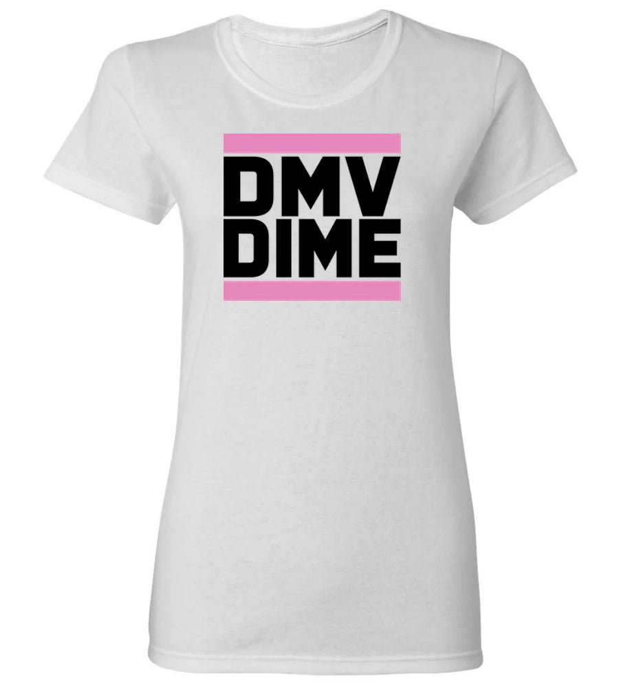 Women's DMV Dime T-Shirt - Women's XL White