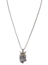 Load image into Gallery viewer, Owl Pendant Chain Necklace
