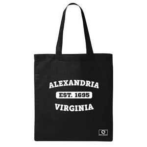 Alexandria Virginia EST 1695 Tote Bag