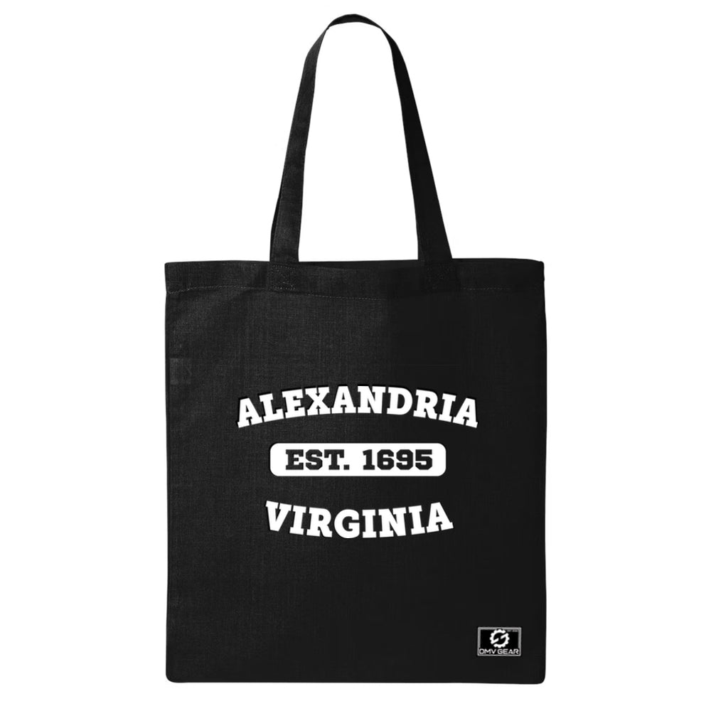 Alexandria Virginia EST 1695 Tote Bag