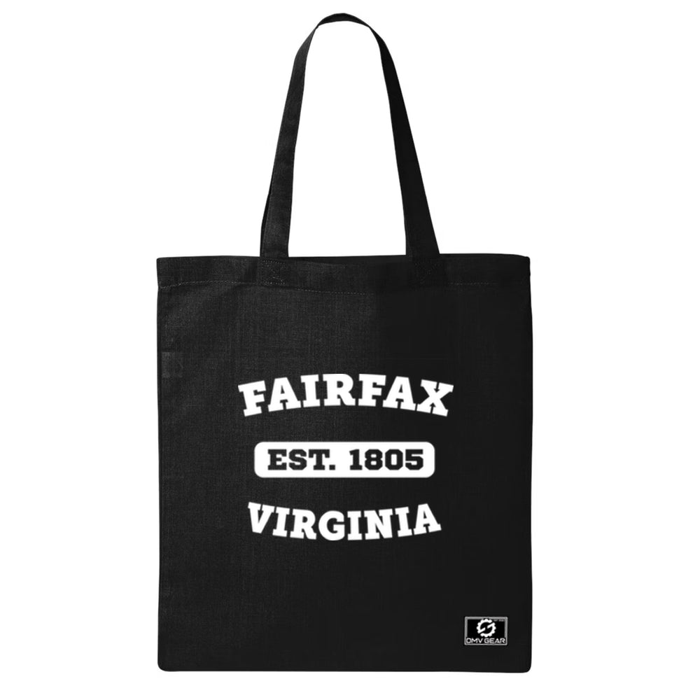 Fairfax Virginia EST Tote Bag