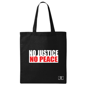 No Justice No Peace Tote Bag