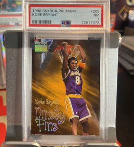 1998 Kobe Bryant Skybox Premium Ninety Fine PSA 7 Los Angeles Lakers New Slab NBA