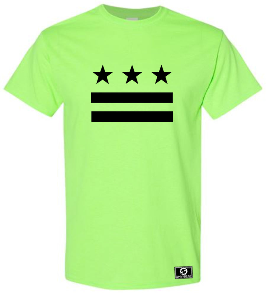 DC Flag T-Shirt - Men's Medium Green