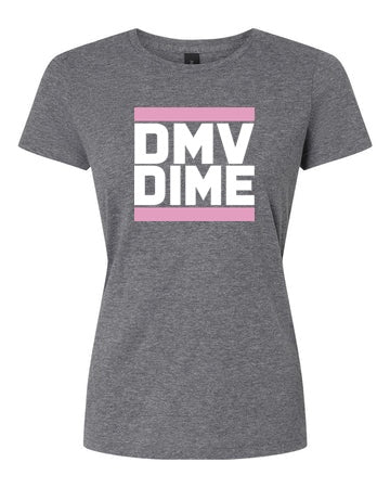 Women's DMV Dime T-Shirt - Women's XL Gray