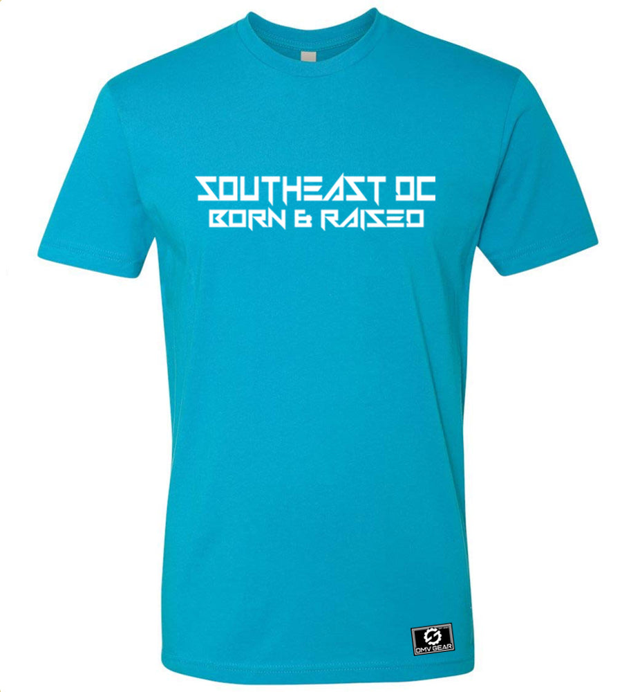 Southeast DC Born & Raised T-Shirt - Men's Small Teal
