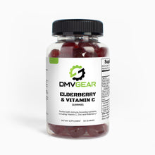 Load image into Gallery viewer, DMV Gear Elderberry &amp; Vitamin C Gummies
