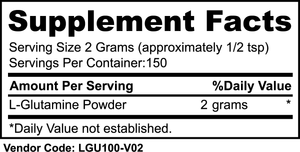 DMV Gear L-Glutamine Powder
