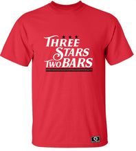 Load image into Gallery viewer, Three Stars Two Bars T-Shirt
