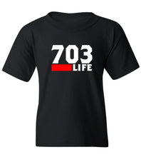 Load image into Gallery viewer, Kids 703 Life T-Shirt
