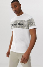 Load image into Gallery viewer, Carpe Diem Snake Print T-Shirt
