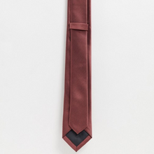 Load image into Gallery viewer, Red Satin Tie

