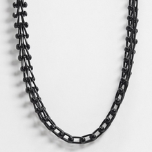 Load image into Gallery viewer, Black Chunky Neck Chain

