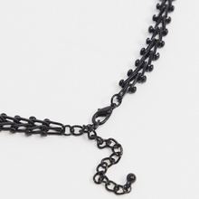 Load image into Gallery viewer, Black Chunky Neck Chain

