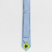 Load image into Gallery viewer, Blue Leopard Print Tie
