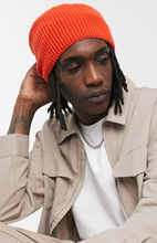 Load image into Gallery viewer, Orange Slouch Beanie
