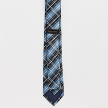 Load image into Gallery viewer, Blue Checkered Tie
