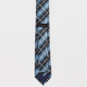 Blue Checkered Tie