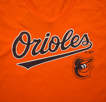 Load image into Gallery viewer, Women&#39;s Baltimore Orioles V-Neck T-Shirt
