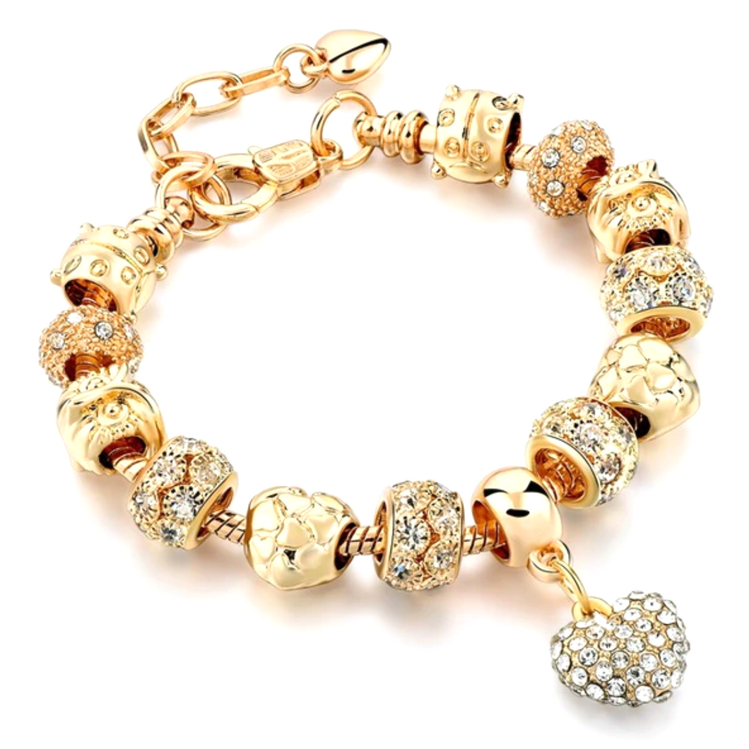 Lux Charm Bracelet - Gold Rush