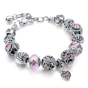 Lux Charm Bracelet - Rose