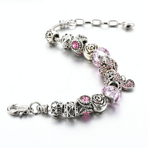 Lux Charm Bracelet - Rose