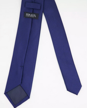 Load image into Gallery viewer, Navy Blue Satin Tie

