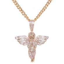 Load image into Gallery viewer, Angel Pendant Chain Necklace
