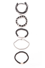 Load image into Gallery viewer, Men&#39;s 5 Piece Bracelet Set
