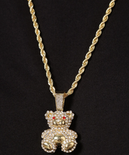 Load image into Gallery viewer, Teddy Bear 24&quot; Pendant Chain

