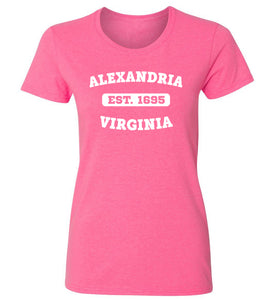 Women's Alexandria Virginia T-Shirt