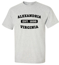 Load image into Gallery viewer, Alexandria Virginia EST T-Shirt
